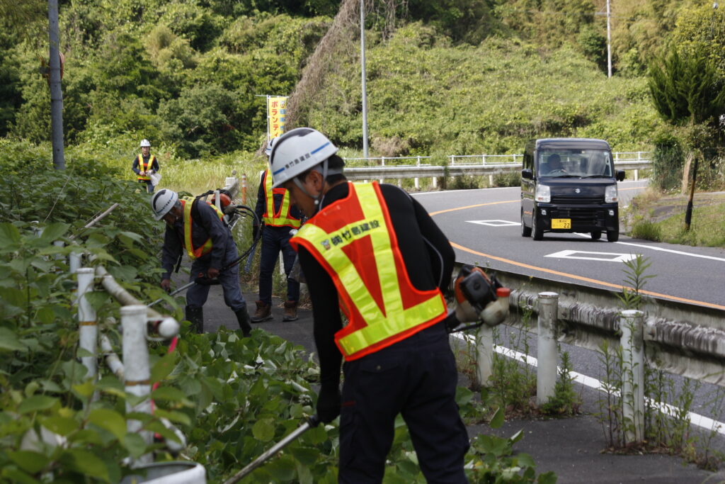 通学路除草ボランティア4